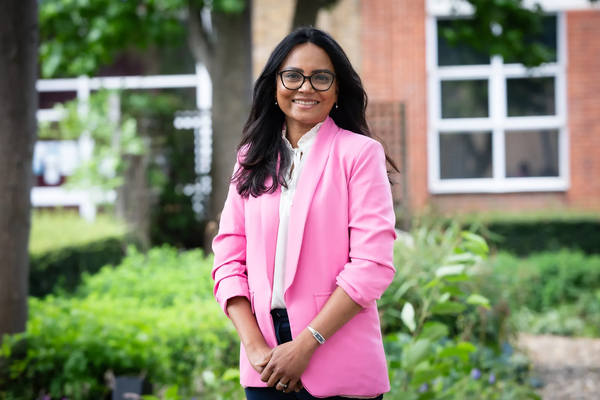 Professor Ishani Chandrasekara smiling at the camera