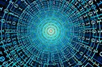 Circles of binary code