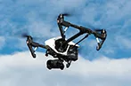Drone in the sky