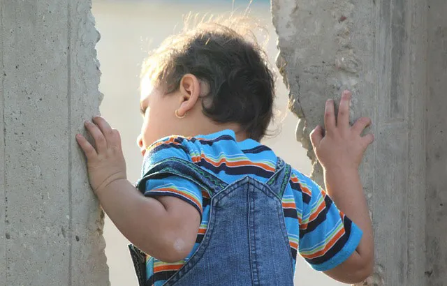 A girl in Iraq