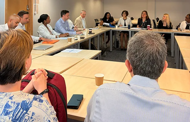 Professor Lastra sat on a roundtable with members of the IMF and Bank of England.