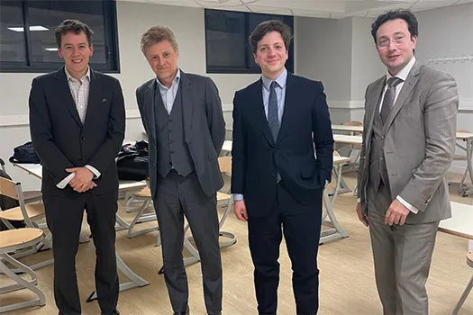 Matthieu Burnay. Didier Bruere-Dawson, Julien Jeanneney and Frederic Goldberg