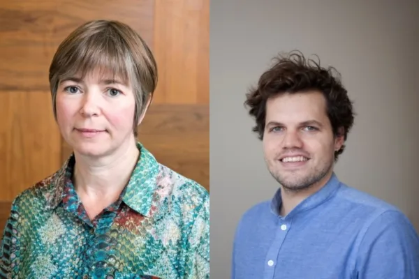 Ruth Fletcher and Dimitri Van Den Meerssche.