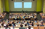 A lecture in a university