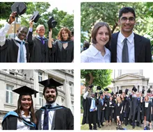 Wayne Cadogan, Andrew West and Isabel Dwan, Tessa Jones and Jai Popat, Irina Roelcke and Lawrence Wiseman