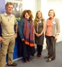 Oral History group members together in a photo