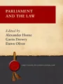 Parliament and the Law book cover