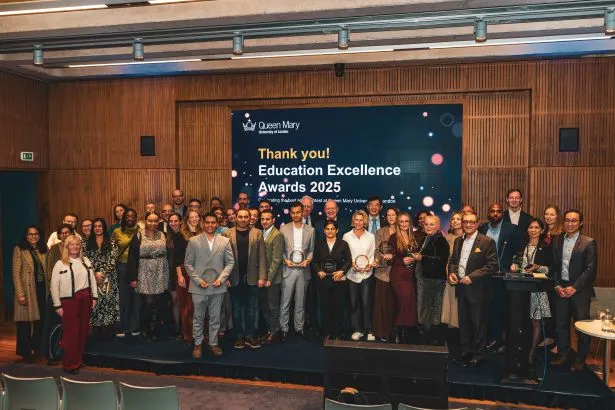 Group photo of Education Excellence award recipients