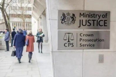 Crown prosecution service plaque