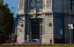 Front of the Banco de España.