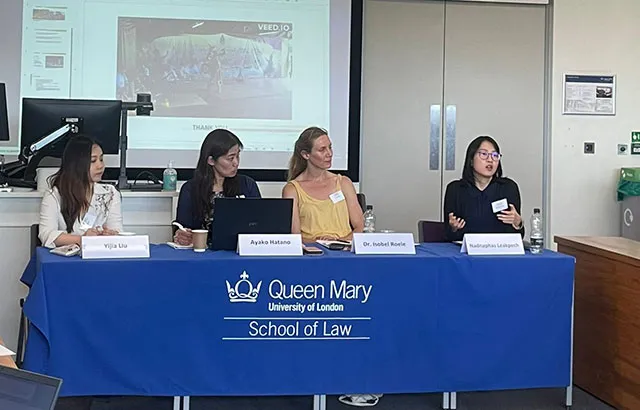 PhD students presenting at the School of Law PhD conference 2023