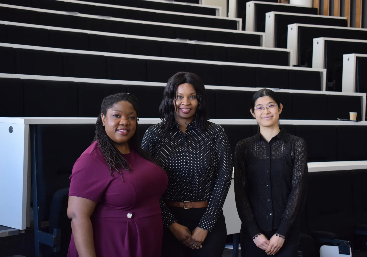 Female academics from the school of business and the school of economics and finance.