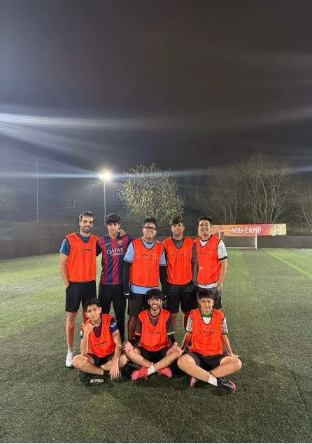 Student football team