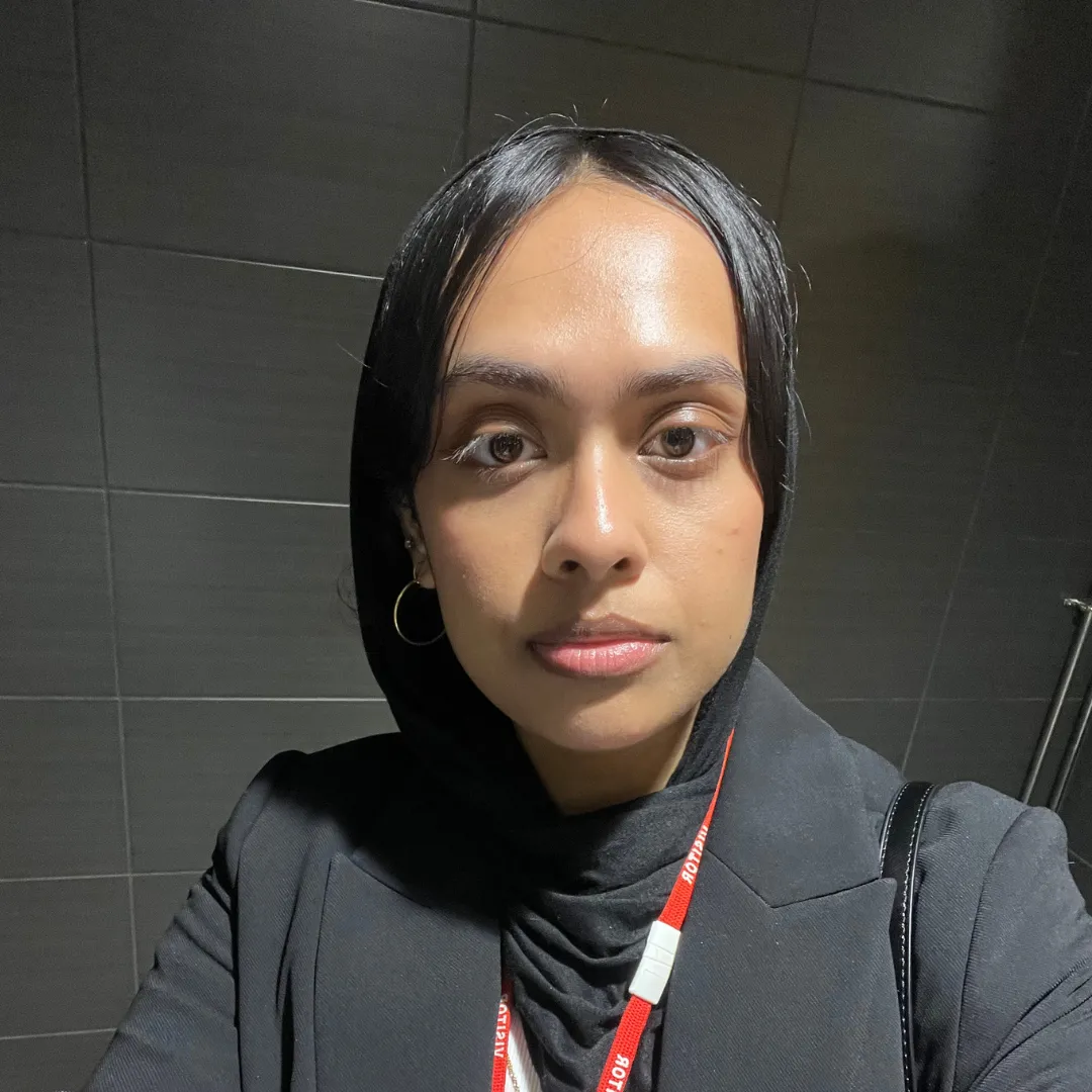 A selfie of Risha