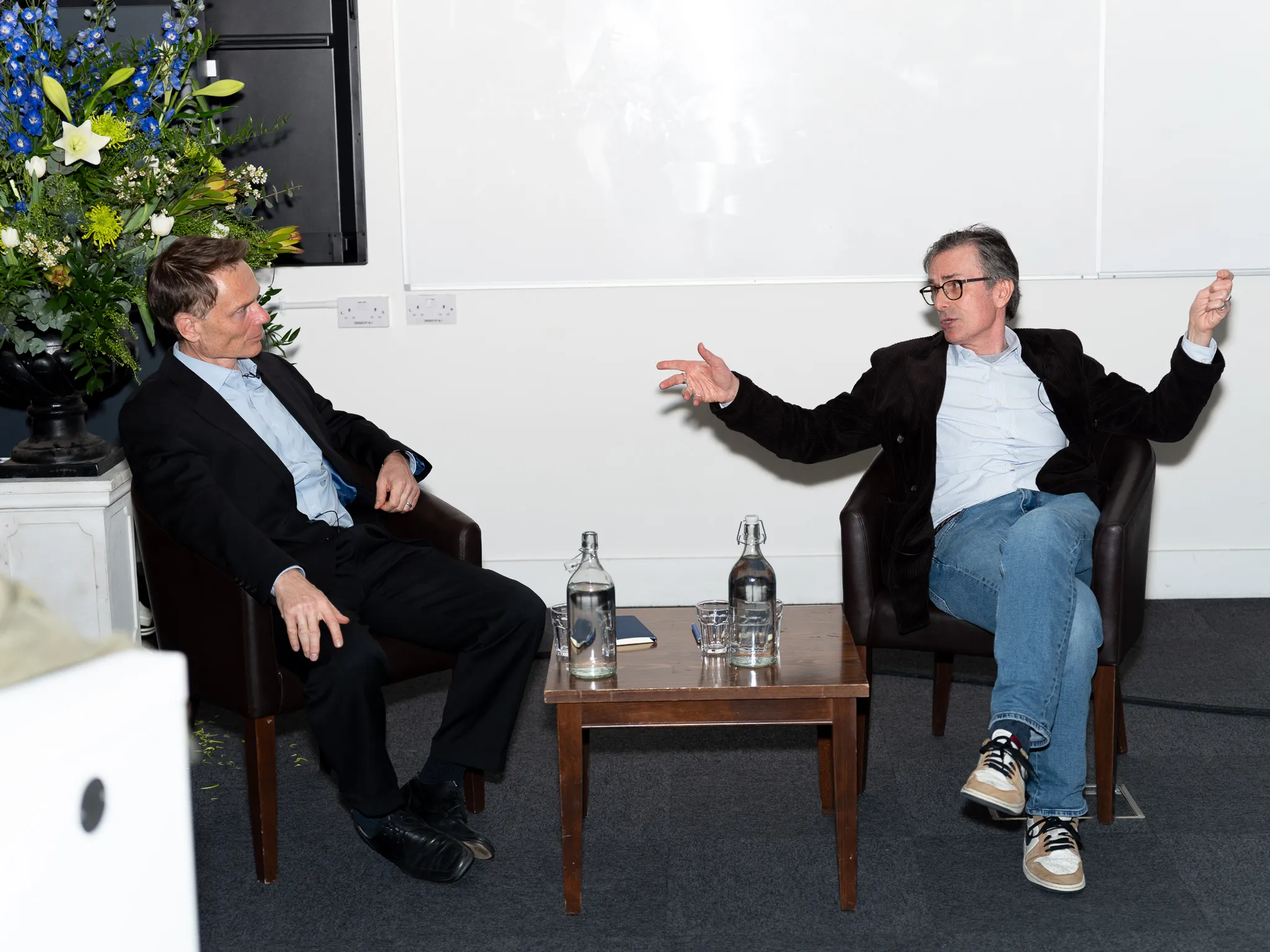 Nick Bloom with Robert Peston