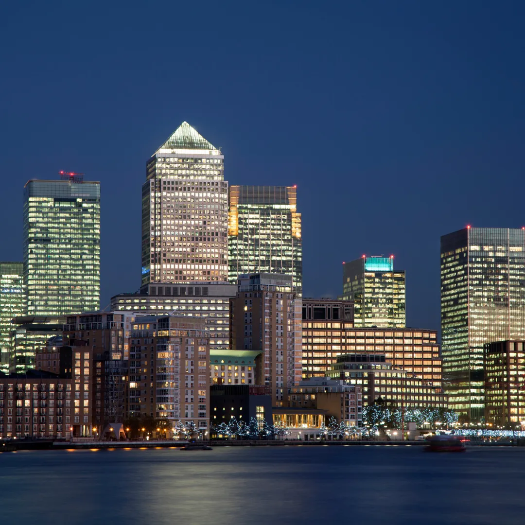 Canary Wharf Skyline