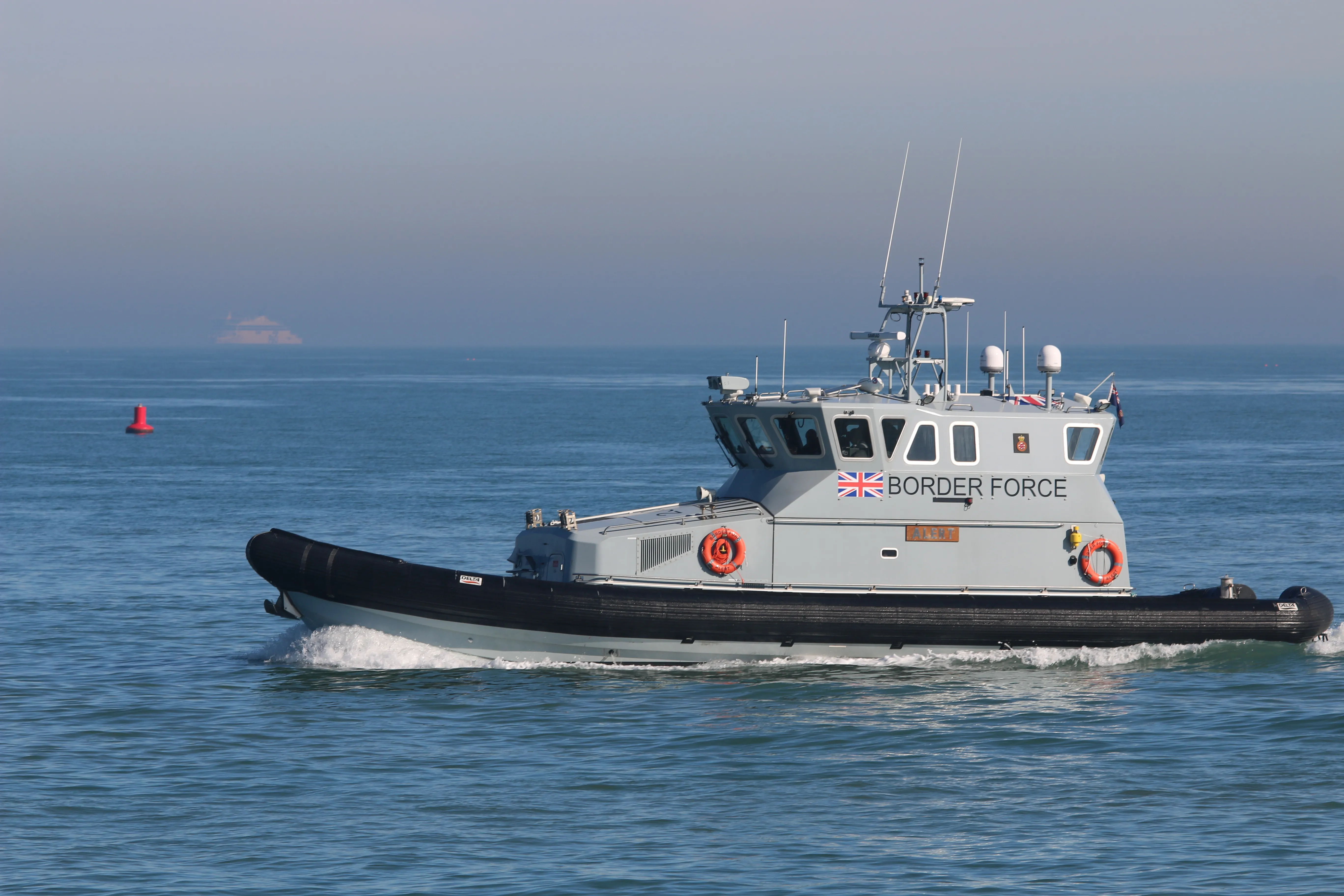 UK Border Force Boat 