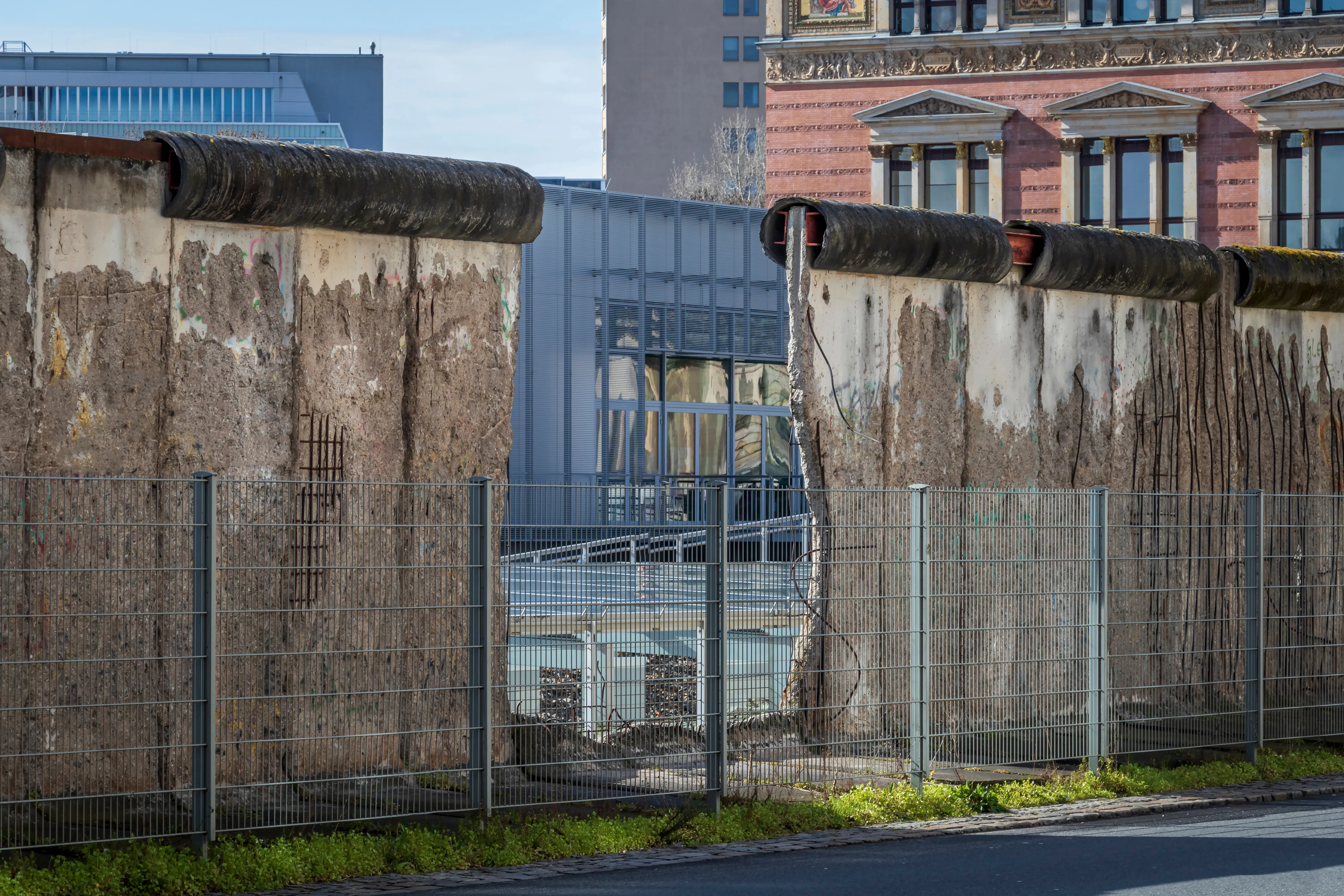 Image of the Berlin Wall in present day Germany. 
