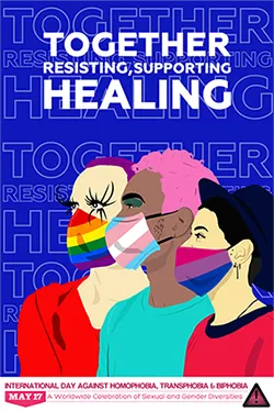 IDAHOBiT 2021: power of love poster