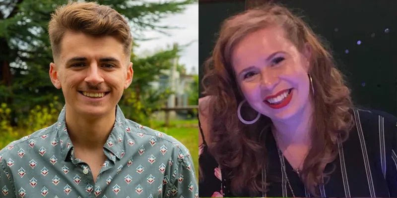 Cameron Storey and Lucie Langley