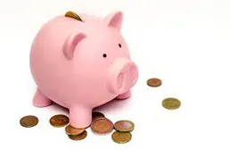 A graphic of a piggy bank