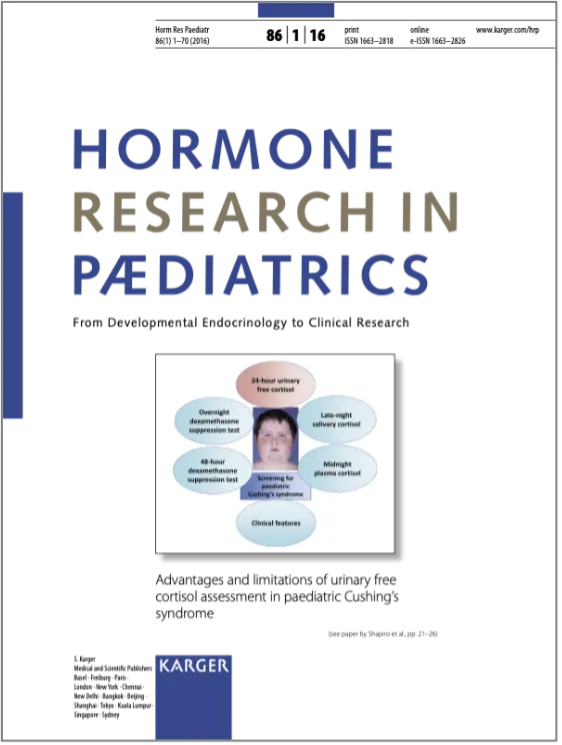 Editor’s Choice: Investigations for Paedriatic Cushing’s Syndrome Using Twenty-Four Hour Urinary Free Cortisol Determination