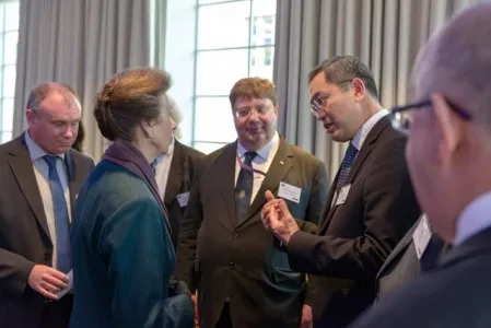 A Royal Handshake with Professor Yang Hao