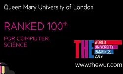 QMUL and THE rankings logos