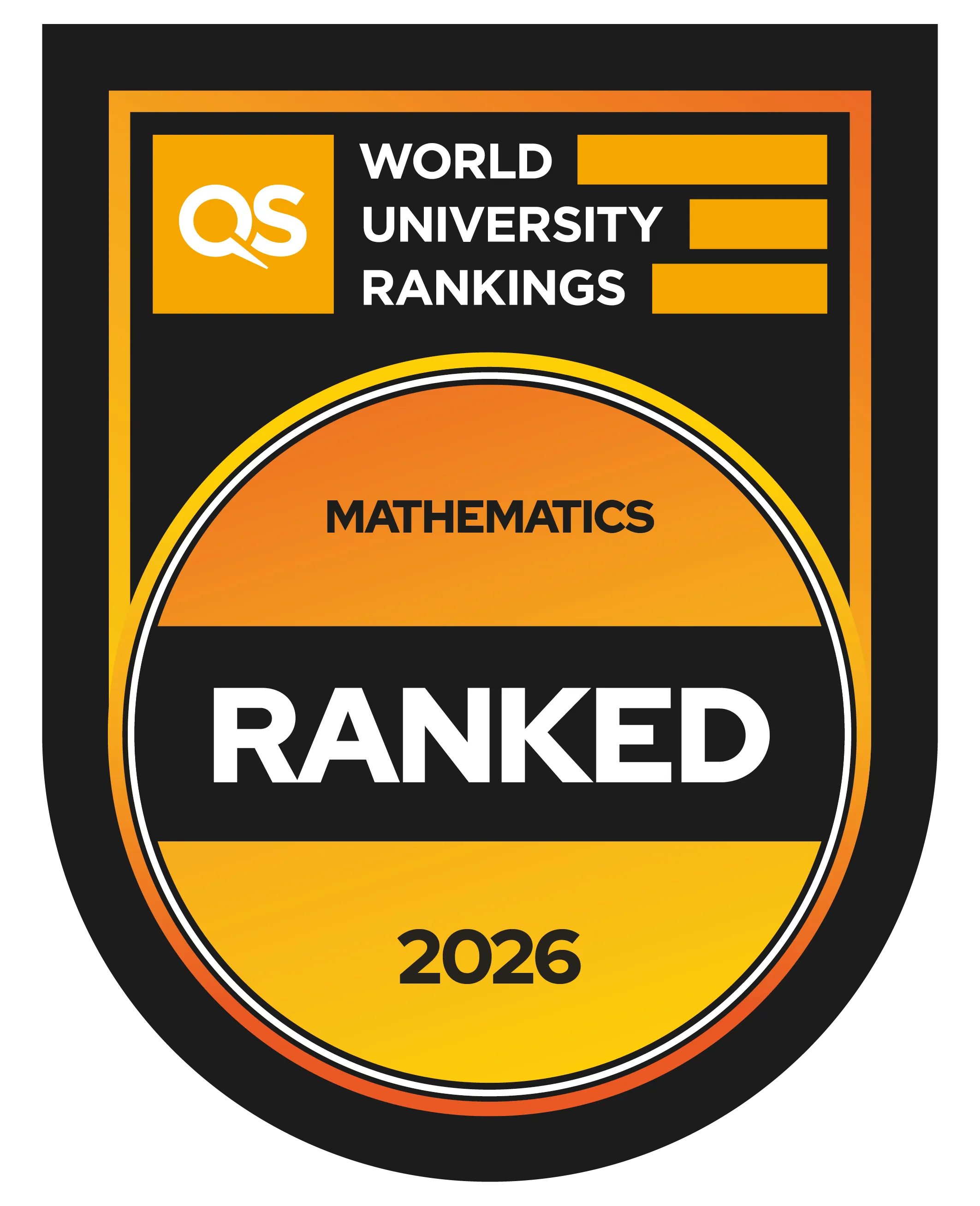 QS Ranking for Maths