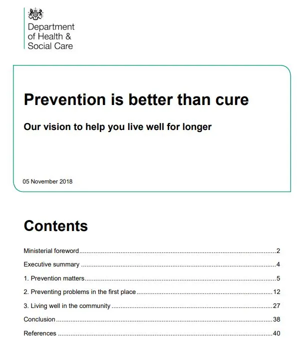 News Stories - Prevention is better than cure: our vision to help you ...