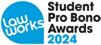 LawWorks Student Pro Bono Award 2024 logo thumb