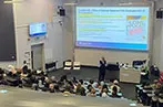 Professor Alan Dignam addressing Future Leaders UK group