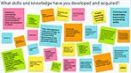 Image of lots of qLegal students comments on the skills they developed at qLegal
