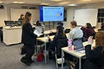 CCLS students at the new SOLM307 Public Legal Education for Start-ups module