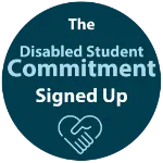  Disabled Student Commitment badge