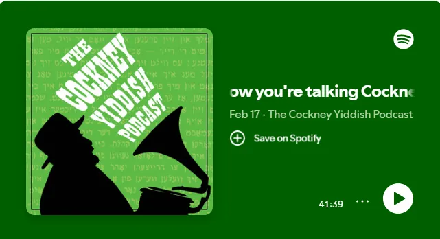 Exploring London&rsquo;s forgotten Cockney Yiddish culture