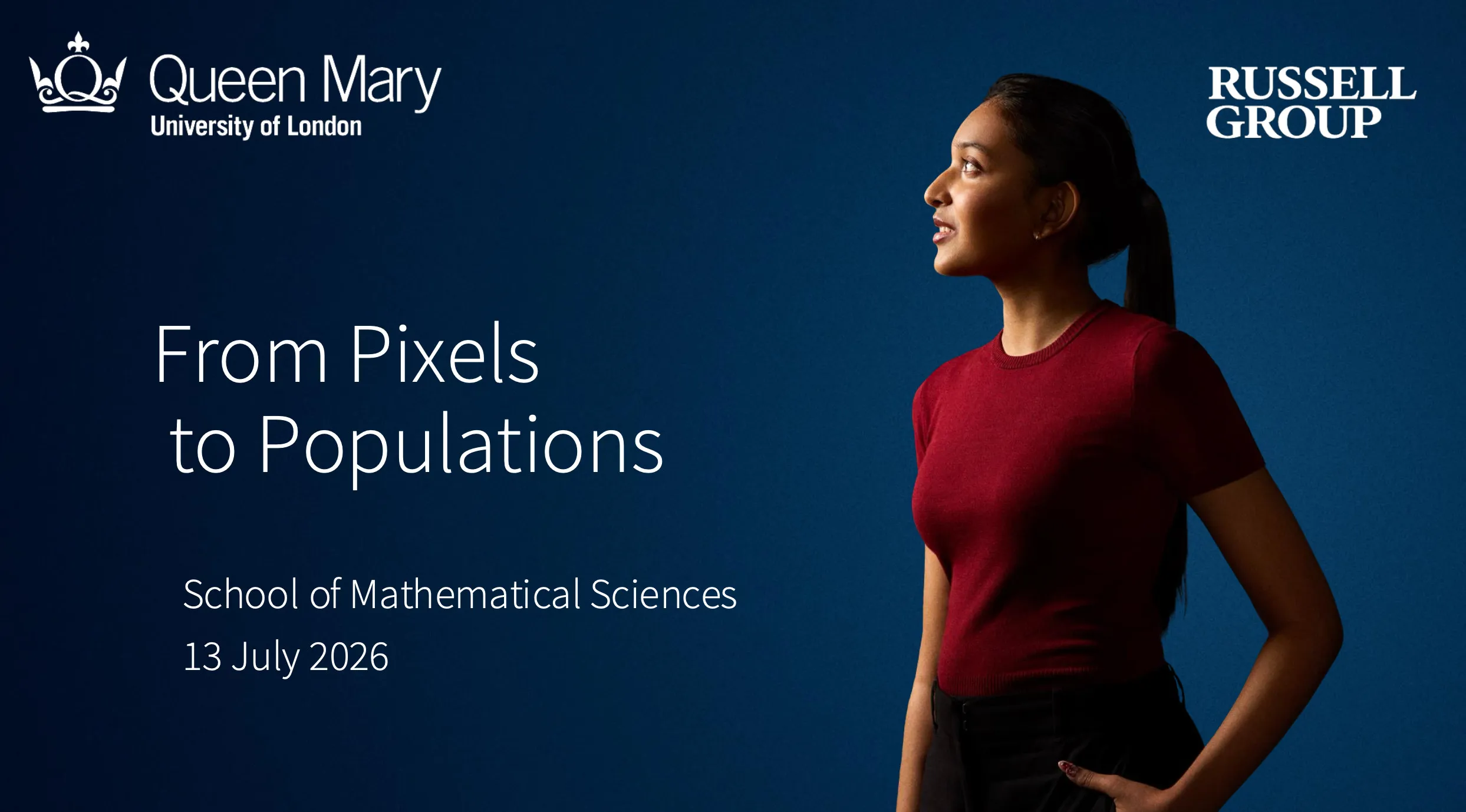 From Pixels to Populations