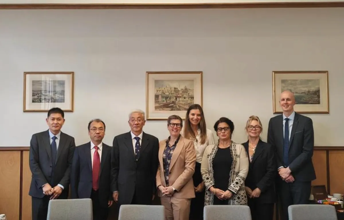 Delegation from UCASS are received at Queen Mary University