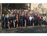 Dr Philippa Lloyd with closing ceremony attendees