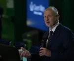 Queen Mary Principal Colin Bailey speaks at the MedTech World London Roadshow
