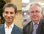 Professors Morris Brown and Mark Caulfield