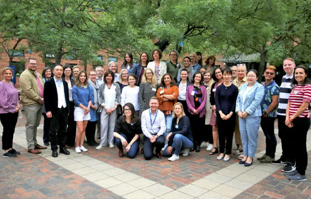 Staff Training Week participants 