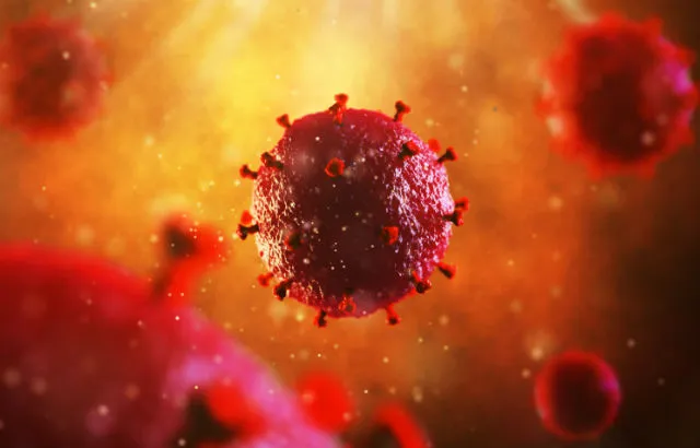An HIV cell