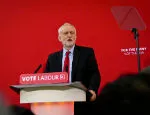 Picture of Jeremy Corbyn who is due to stand down as leader of the Labour Party