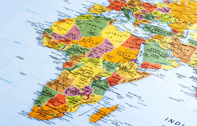 Map of Africa