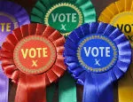 Political party badges