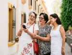 Tourists on holiday
