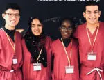 Maria Ahmad and fellow contestants