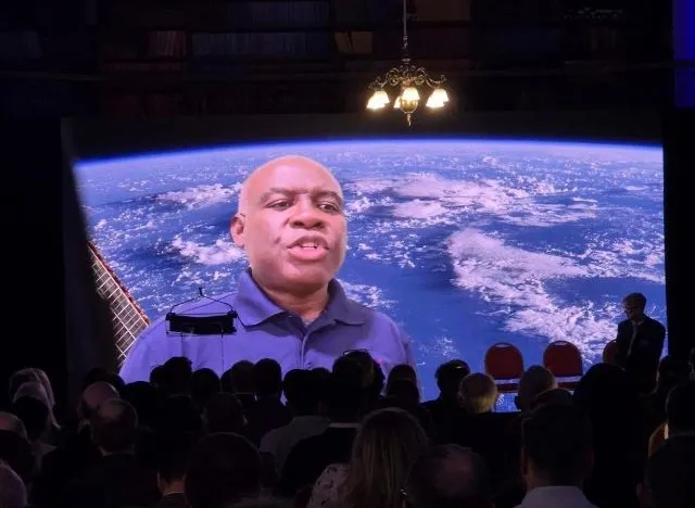 NASA engineer and Queen Mary alumnus Dr Ashitey Trebi-Ollennu recorded a speech for the event (Credit: Akram Alomainy)