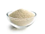 A bowl of yeast